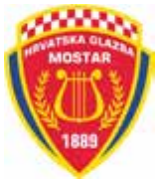 Hrvatska glazba Mostar 1889